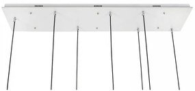 Lustra cu 7 pendule LED design modern Boliccine