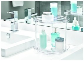 Suport rotativ pentru recipiente cosmetice iDesign The Home Edit, ⌀ 24,1 cm