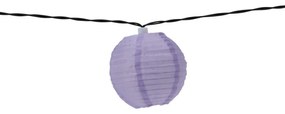 Lanț solar ProGarden cu lanterne LED colorate, 3m, alb cald