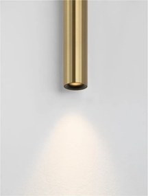 Aplica LED iluminat sus si jos RIVETA auriu mat