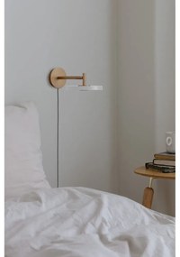 Aplică de perete crem LED cu intensitate reglabilă ø 15 cm Asteria Wall Short – UMAGE