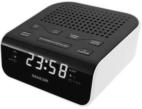 Radio-ceas cu alarmă Sencor SRC 136 WH, alb