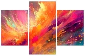 Tablou - Abstractizare dinamică (90x60 cm)
