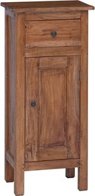 vidaXL Suport pentru plante cu ușă Maro 36 x 25 x 80 cm Lemn de mahon