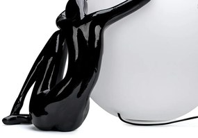 Lampa de podea decorativa cu design original Woman 50 negru
