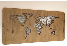 Aplică LED decorativă de perete Li-Go 4457/A/4 - LED/10W/5V 30000 mAh 120x60 cm stejar