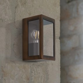 Aplica de exterior stil contemporan IP44 LUMINA rustic/negru