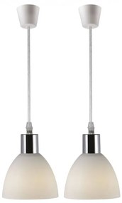 Set de 2 Pendule design modern minimalist Ray crom/alb 63233033 NL