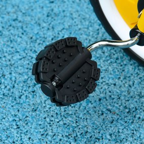 AIYAPLAY Tricicletă pentru Copii 2-5 Ani cu Scaun Reglabil și Coș Galben | Aosom Romania