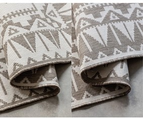 Covor de exterior maro/crem 200x290 cm Gemini – Elle Decoration