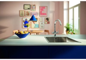 Grohe Blue set starter cu baterie bucatarie pe picior StarLight Chrome 30593000