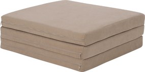 Saltea pliabilă, spumă, 65x180, bej, LEVI 65