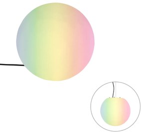 Lampă inteligentă de exterior albă 35 cm IP65 cu LED inclus - Nura