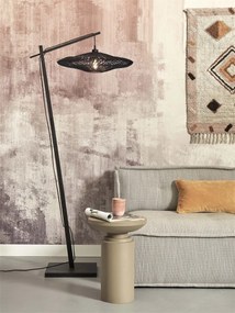 Lampadar eco din bambus cu ratan Zanzibar L bl/55cm, bl
