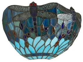 Endon 64102 - Aplică de perete Tiffany DRAGONFLY 1xE14/40W/230V