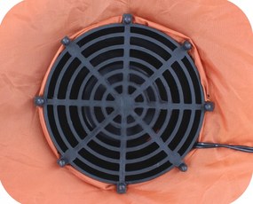 Brad de Crăciun gonflabil cu iluminare LED 180 cm