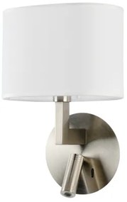 Lampă LED de perete Brilagi DAYA 1xE14/40W/230V + LED/3W alb/crom mat