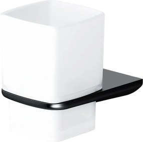 Suport periute de dinti AM.PM Inspire 2.0 negru-sticla mata