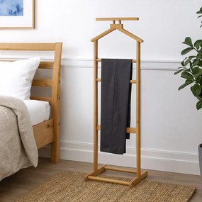 Valet de haine în culoare naturală din bambus Vion – Bonami Essentials