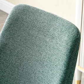 Scaun verde pentru bucătărie, soft, în stil art nouveau - 2 buc. Deprimo jj70zs2144 by Deprimo