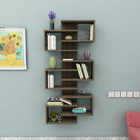 Bibliotecă Lotus Walnut