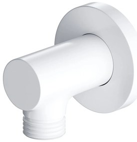 Omnires conexiune unghiulara alb S008WM