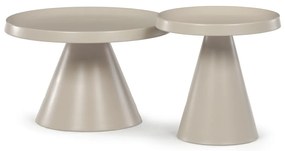 Set de măsuțe de cafea F4112 CSM, bej, 2 buc.