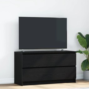 vidaXL Dulap TV, negru, 100x35x54 cm, lemn prelucrat