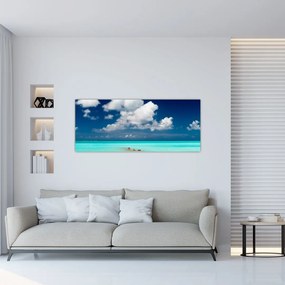 Tablou -  Plaja tropică (120x50 cm), în 40 de alte dimensiuni noi
