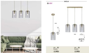Pendul design modern Sheila 5228 RX