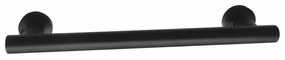 Sapho XH500B X-Round negru mâner negru, 40 cm