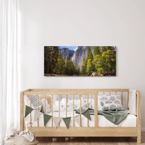 Tablou - Sub Piatra Yosemite (120x50 cm)
