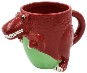 Cană ceramică formă de t-rex 250ml