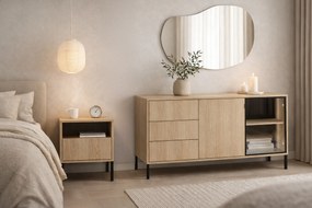 Noptieră cu sertar Harmona 40 cm - stejar lindberg