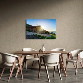 Tablou - Dimineața în Alpi Tirol (90x60 cm)
