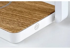 Lampă LED de masă cu încărcător fără fir Rabalux 76005 BULDUS LED/4W/5V