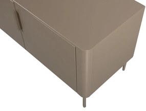 Comodă TV taupe din lemn de pin 154x56x44 cm Gunnar – WOOOD