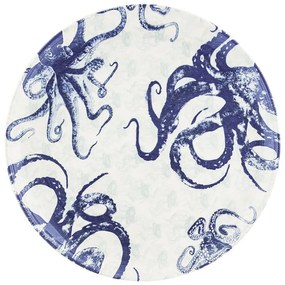 Farfurie din ceramică Villa Altachiara Positano, ø 37 cm, albastru-alb