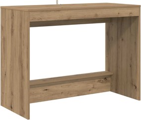 vidaXL Birou pentru pat Stejar Artizanal 100 x 45 x 75 cm