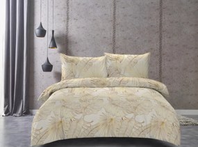 Lenjerie de pat din microfibra PALMERA crem Dimensiune lenjerie de pat: 70 x 80 cm | 140 x 200 cm