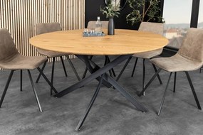 Masa rotunda HELIX 120cm stejar natur