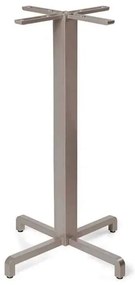 Bază masă exterior Nardi - Fiore High, 47,5 x 47,5 x 107 cm Tortora