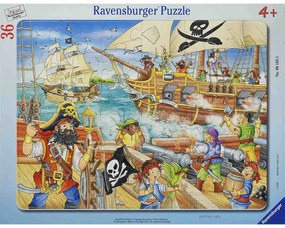 PUZZLE TIP RAMA BATALIE PE MARE, 36 PIESE - RAVENSBURGER (RVSPC06165)