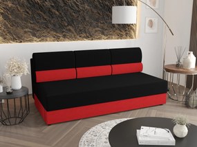Canapea două locuri Radiant (Negru + Roșu). 1056824
