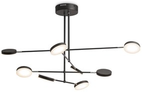 Lustra LED design tehnic Fad negru MYMOD070PL-L48B3K