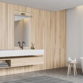 Aplica LED pentru oglindă de baie SHINE LED/13,8W/230V 60 cm IP44 alamă