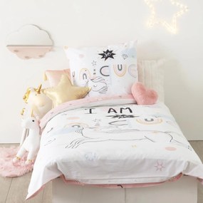 Lenjerie de pat din bumbac pentru copii, UNICORN