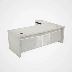 Birou directorial cu dulap lateral mobil ,design modern și elegant ,calitate premium , dimensiuni 1800*800*750