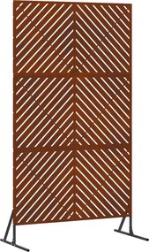 vidaXL Ecran de intimitate Gri 100 x 50 x 180 cm Oțel