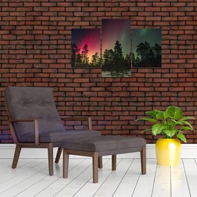 Tablou cu Northern Lights (90x60 cm)